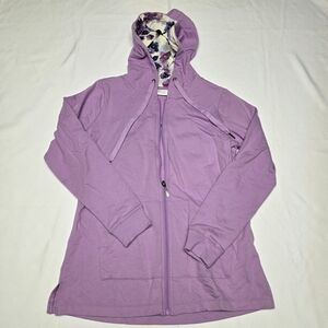 Lilac Women's Zip-Up Hoodie